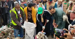 তারেক রহমানের সংবর্ধনাস্থল ৩০০ ফিটে পরিচ্ছন্নতা কার্যক্রম চালাচ্ছে বিএনপি